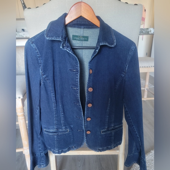 Veste Femme Lauren Jeans Co. – Motif Géométrique Coloré – Taille M (neuve Sans étiquette)